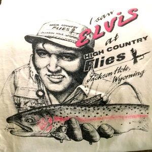 High Country Flies Elvis VTG T RARE